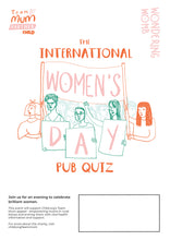 International Women's Day Quiz fundraising pack