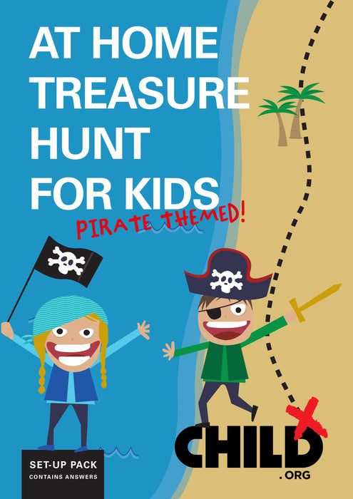 Indoors Pirate Treasure Hunt for Kids