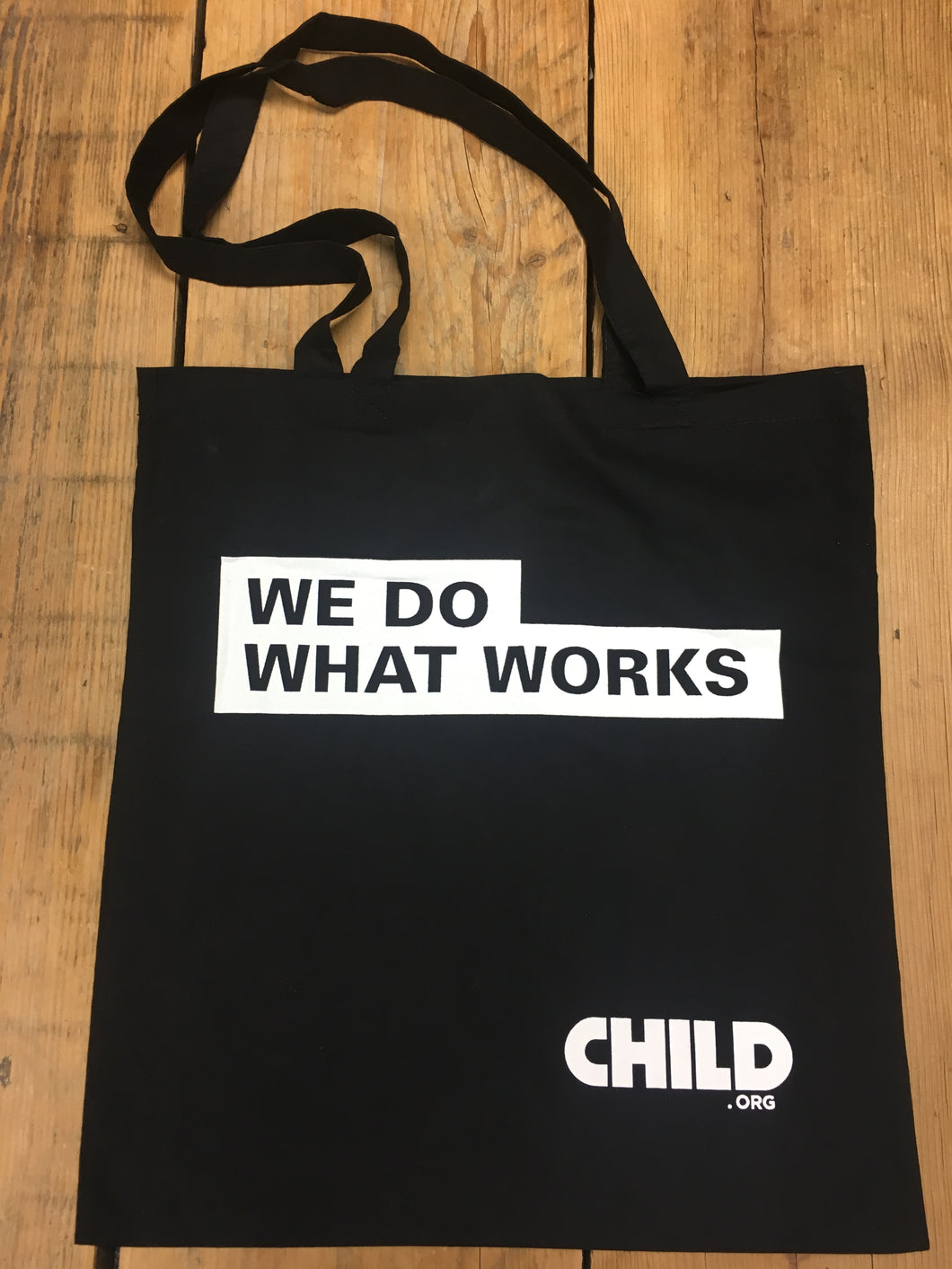 We Do What Works Tote bag